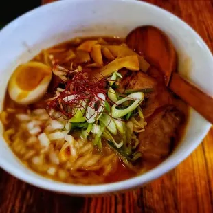 Miso Bold and Spicy Ramen (extra spicy)