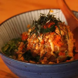 Salmon Crunch Donburi