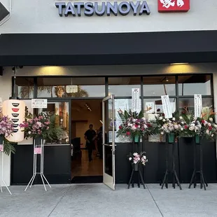 Restaurant entrance