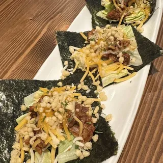 Crispy Spicy Chashu Wraps