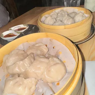 D5- Aloo Momo and D4- Beef Momo