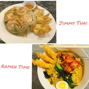 Ramen &amp; Thai terrific choices