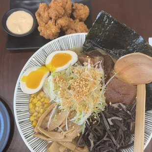 Garlic Mayu Ramen