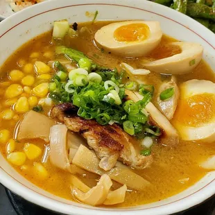 Spicy Chicken Paitan Ramen