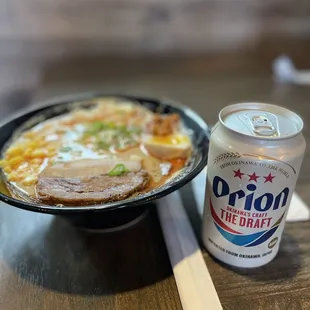They make fresh noodle in the store.  Great miso ramen with Okinawa beer
