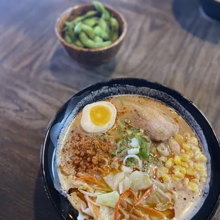 Spicy miso ramen