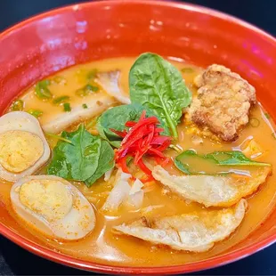 Yokozuna combo pork karaage chicken &amp; gyoza (spicy tonkotsu)