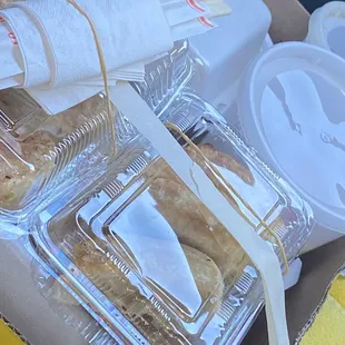 8-6-21 dinner:  chicken katsu curry rice plate, combination A with mochiko chicken