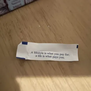Fortune!