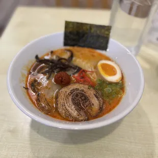 Spicy tonkotsu