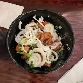 Chicken Karrage Rice Bowl