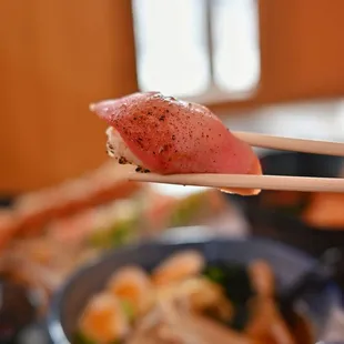 Cajun Tuna nigiri