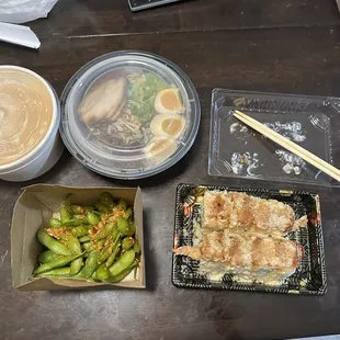 Spicy Garlic Edamame
