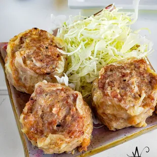 Pork Shumai. Steamed dumplings  The Shumai was an explosion of flavor!