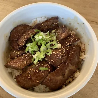 Beef Rib Eye Rice Bowl