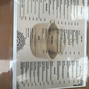menu back