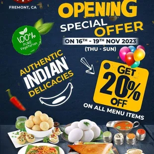 Soft Opening on 16th November! Join us and avail special discounts! Offer expires till 19th Nov. 2023!