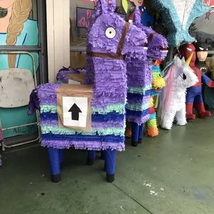Piñatas available in store
