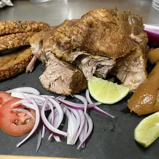 Chicharrón and carnitas every weekend