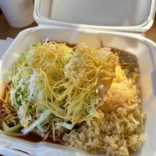 7. Taco &amp; Enchilada