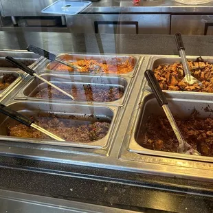 Lots of options for your tacos.