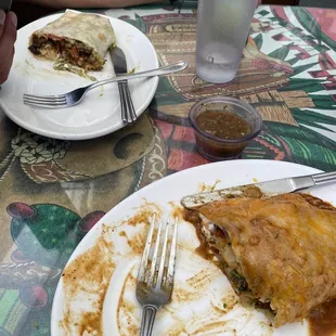 California burritos (dry &amp; wet)