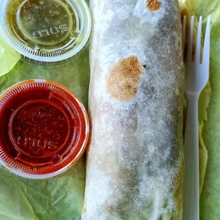 Machaca burrito