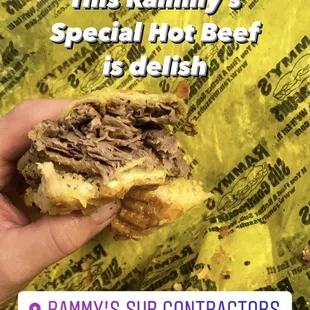 13. Rammy&apos;s Special Hot Beef