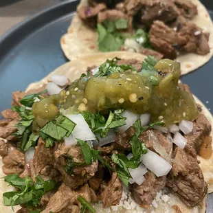 Made Carne Asada tacos