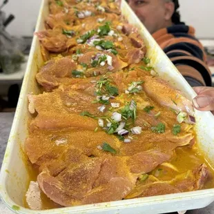 a man sitting in the background