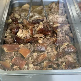 Pork with crispy skin
