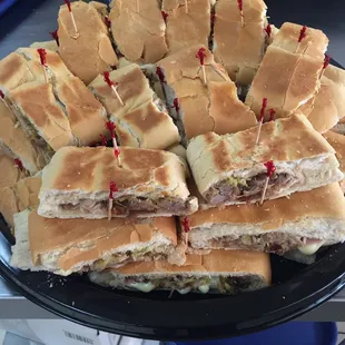 Cuban sandwich for party