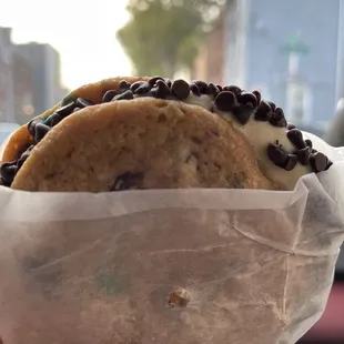 Ice Cream Cookie Sandwich $5