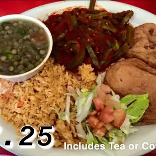 Cuaresma Special available on Friday's for a LIMITED time.