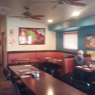 Blah, seating...