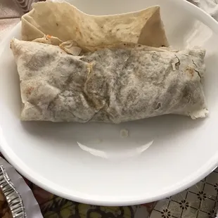 Beef and Potato Burrito