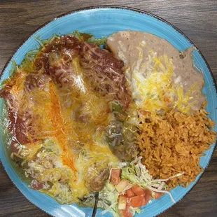 Chile relleno plate