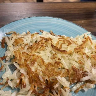 Hash browns - 5/5, crispy on the outside, seasoning consistent throughout