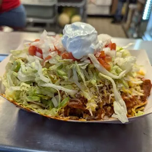 Carne Adovada Frito Pie
