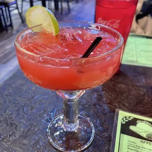Strawberry margarita