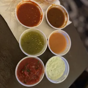 One of each Salsas&apos;