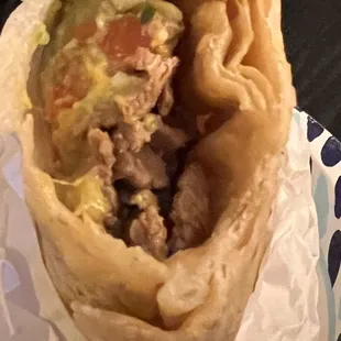 Carne Asada Burrito