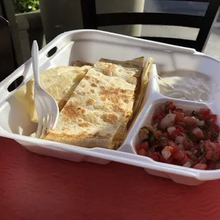 Cheese Quesadilla