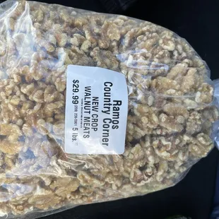 Off the tree and in the bag!