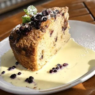 Huckleberry Coffee Cake.
