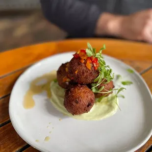 Hush puppies. Delicious