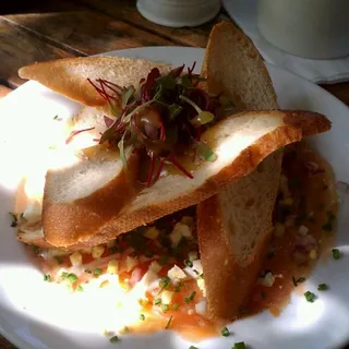 Basil Cured Salmon Lox