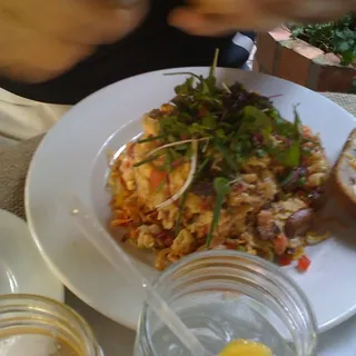 Wild Mushroom Scramble