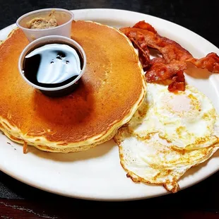 pancakes, food