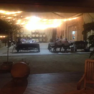 Friday night in the backyard listening to some great live music, eating tacos and enjoying an AWESOME Syrah!